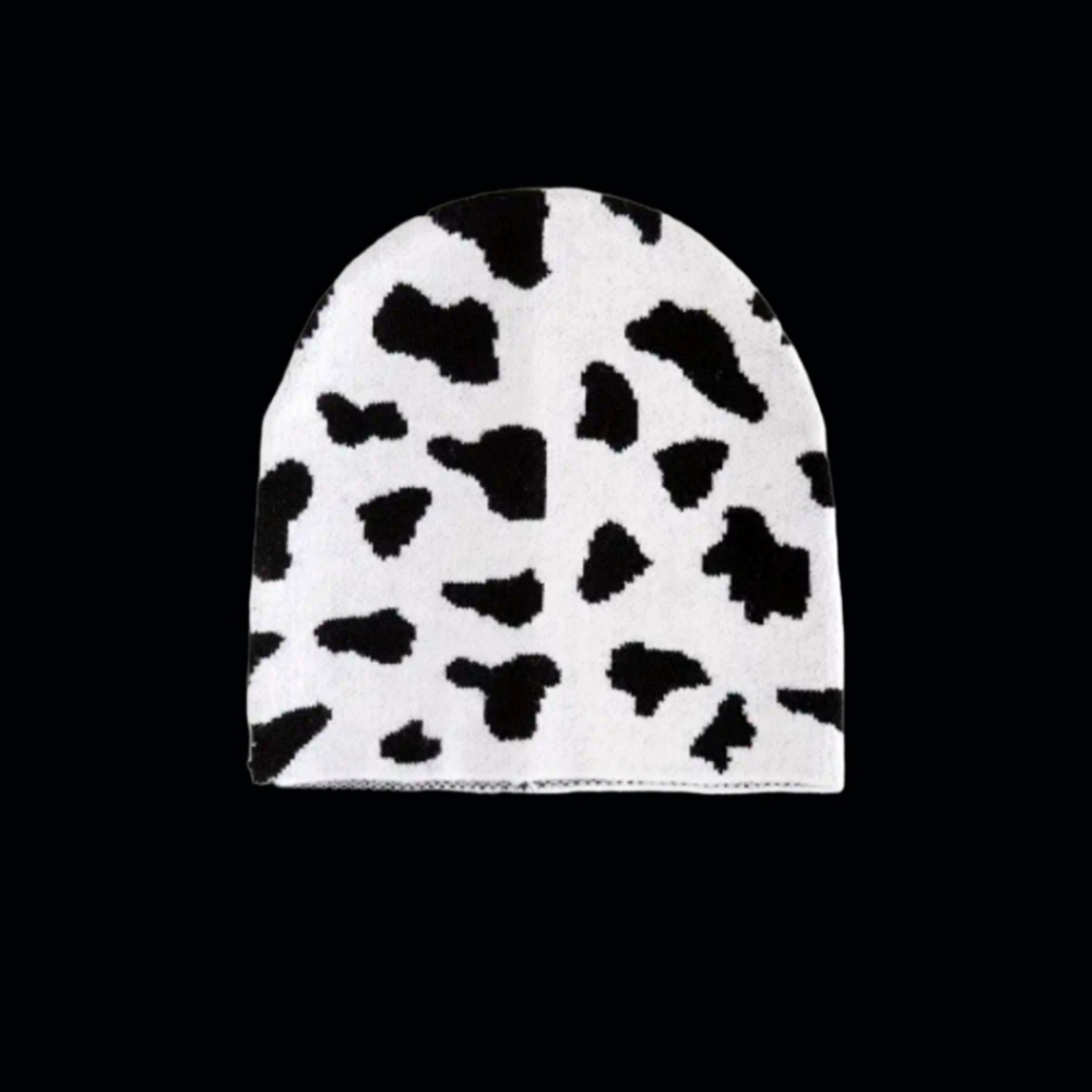 $5 bundle Cow print toboggan/beanie